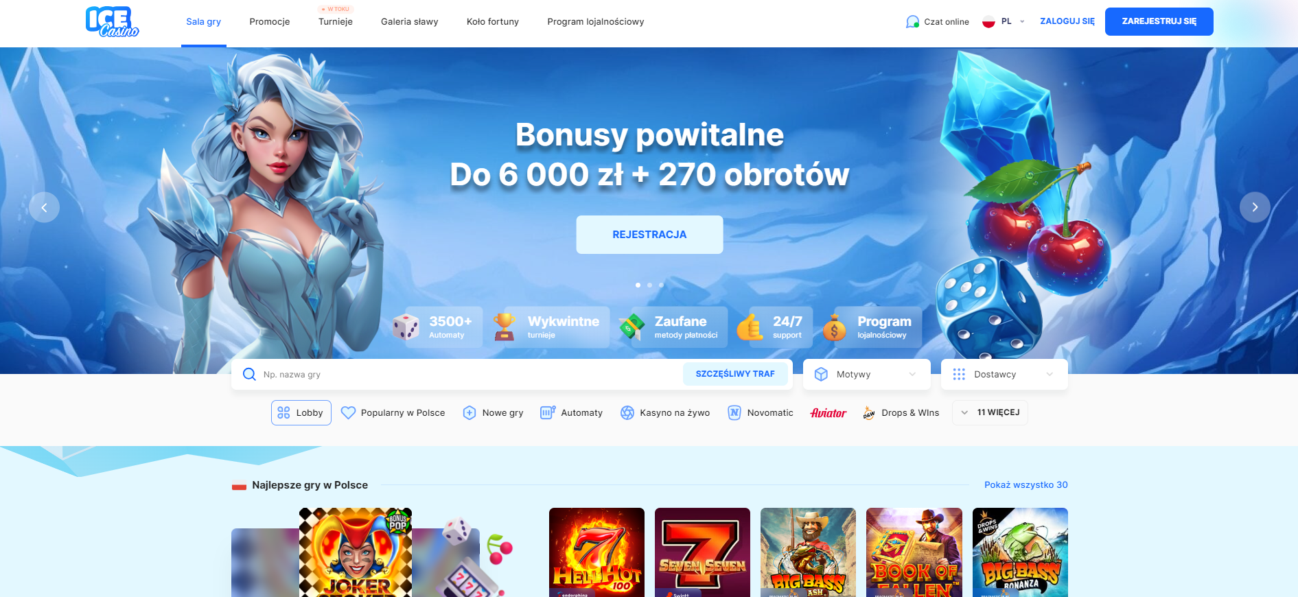 ice casino strona główna