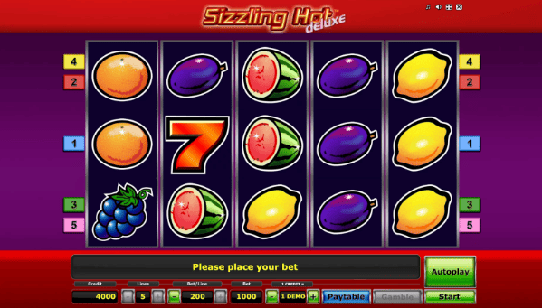 Sizzling hot deluxe